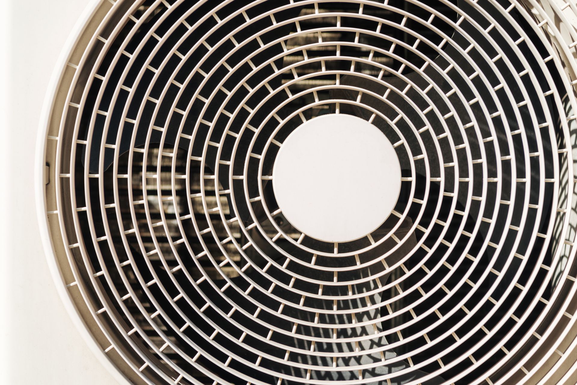Cold-climate central heat pump running in a Massachusetts winter